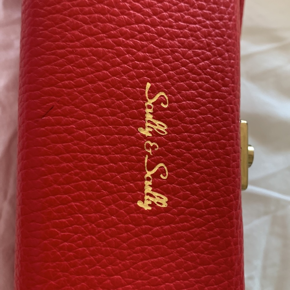 Scully and Scully Italian leather travel jewelry case - Picture 2 of 4